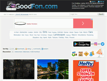 Tablet Screenshot of goodfon.com